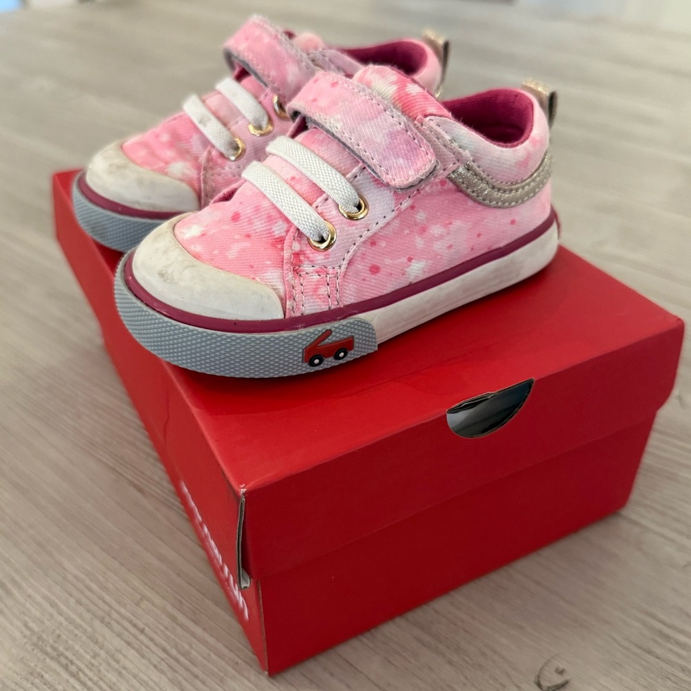 See Kai Run Pink Kids Shoes